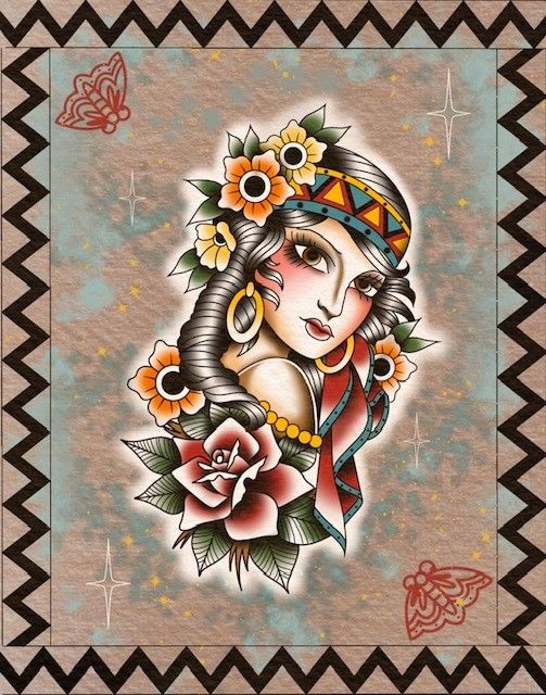 St Louis Tattoo Artwork - Mary Redel